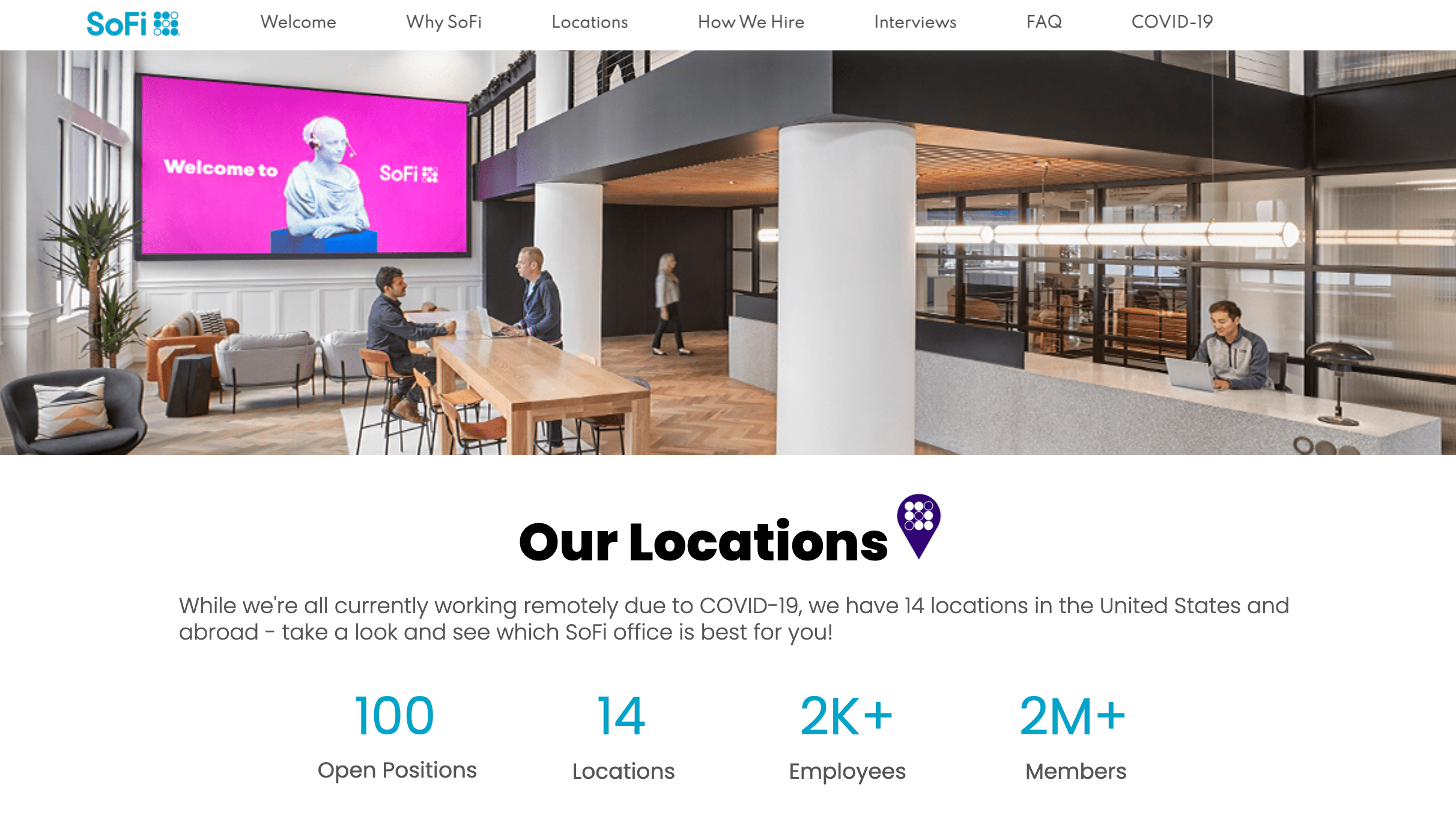 Sofi Location Jacksonville - Creative Minimal Design - Retina